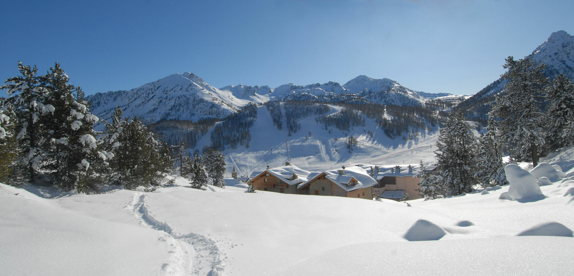 Residence Club Mmv Le Hameau Des Airelles **** Montgenèvre Exteriér fotografie